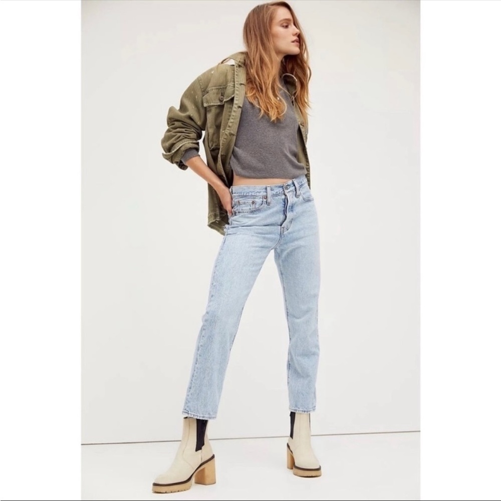Levi’s wedgie straight jeans Montgomery baked